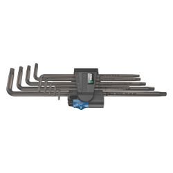 Wera Winkelschlüsselsatz 967/9 TX XL HF 1, lang, zinkphosphatiert, 05024450001... WERA-05024450001 4013288193513 (Abb. 1)