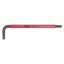 Wera Winkelschlüssel 967 SL, Innensechsrund, TX 40, 132mm, Haltefunktion, BlackLaser,... WERA-05024178001 4013288185310 (Abb. 1)
