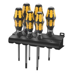 Wera Schraubendrehersatz 900 977/6, 6-teilig, mit Schlagkappe, Innensechsrund, Kraftf... WERA-05024410001 4013288094803 (Abb. 1)