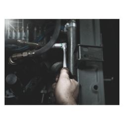 Wera Zyklop Metal-Knarre 8003 A, 1/4" x 141mm, Durchsteckvierkant, Nussfixierfunktion... WERA-05004003001 4013288174017 (Abb. 1)