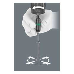 Wera Universalhalter Rapidaptor BiTorsion 897/4 R, 1/4"-Sechskant x 75mm, 05053923001... WERA-05053923001 4013288095633 (Abb. 1)