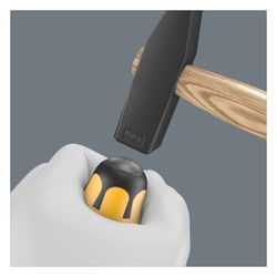 Wera Schlitzschraubendreher Kraftform Plus 932 A, 1,2x7x125mm, mit Schlagkappe, durch... WERA-05018266001 4013288018038 (Abb. 1)