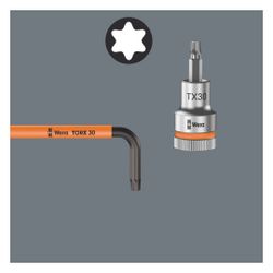 Wera Winkelschlüsselsatz 967/9 TX Multicolour HF 1, 9-teilig, 05024179001... WERA-05024179001 4013288185228 (Abb. 1)