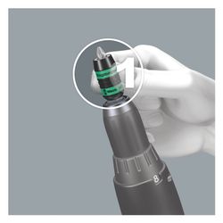 Wera Universalhalter Rapidaptor 887/4 RR, 1/4"-Sechskant x 57mm, mit Ringmagnet, 0505... WERA-05052490001 4013288104045 (Abb. 1)