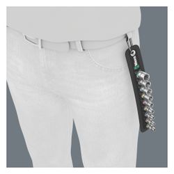 Wera Steckschlüsseleinsatz-Satz Belt A 4, 1/4, 05003883001... WERA-05003883001 4013288190789 (Abb. 1)