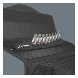 Wera Bitnuss-Satz Belt A 2, 1/4" Antrieb, 8-teilig, mit Haltefunktion, Hex-Plus, 0500... WERA-05003881001 4013288190765 (Abb. 1)