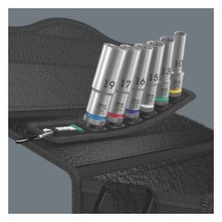 Wera Steckschlüsseleinsatz-Satz Belt C Deep 1, 1/2", 6-teilig, 05004565001... WERA-05004565001 4013288210708 (Abb. 1)