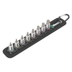 Wera Bitnuss-Satz Belt A 2, 1/4" Antrieb, 8-teilig, mit Haltefunktion, Hex-Plus, 0500... WERA-05003881001 4013288190765 (Abb. 1)