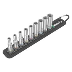 Wera Steckschlüsseleinsatz-Satz Belt A Deep 1, 1/4", 9-teilig, Take it easy, Twist an... WERA-05004525001 4013288210371 (Abb. 1)