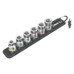 Wera Steckschlüsseleinsatz-Satz Belt C 1, 1/2", 7-teilig, mit Haltefunktion, Take it ... WERA-05003995001 4013288204400 (Abb. 1)