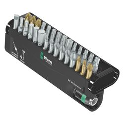 Wera Bit-Check Universal 1, 30-teilig, mit Rapidaptor-Schnellwechselfutter, Torsionsz... WERA-05056440001 4013288115096 (Abb. 1)