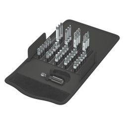 Wera Bit-Safe Universal 1, 43-teilig, mit Magnethalter, Torsionszone, 42 Bits, 050574... WERA-05057450001 4013288179951 (Abb. 1)