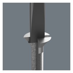 Wera Elektronik-Schlitzschraubendreher Kraftform Micro 2035, 0,4x2x60mm, Black Point ... WERA-05118006001 4013288031891 (Abb. 1)