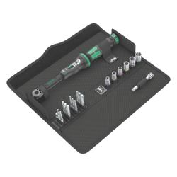 Wera Drehmomentschlüssel-Set Click-Torque A 6, 2,5-25 Nm, 20-teilig, 1/4", 0513011000... WERA-05130110001 4013288205643 (Abb. 1)