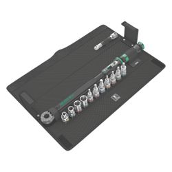 Wera Drehmomentschlüssel-Set Click-Torque C 3, 40-200 Nm, 13-teilig, Tasche, 05075680... WERA-05075680001 4013288207609 (Abb. 1)