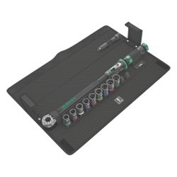 Wera Drehmomentschlüssel-Set Click-Torque C 3 Set 2, 40-200 Nm, 1/2", 11-teilig... WERA-05075681001 4013288217561 (Abb. 1)