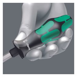 Wera Kreuzschlitzschraubendreher 350 SK, PH 2x100mm, Sechskantklinge, 2-Komponenten-G... WERA-05008752001 4013288108142 (Abb. 1)