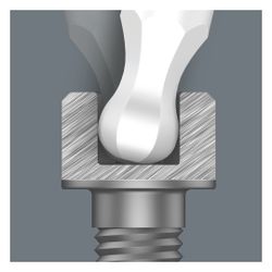 Wera Elektronik-Sechskant-Kugelkopfschraubendreher Kraftform Micro 2052, SW 2mm, 60mm... WERA-05118092001 4013288032003 (Abb. 1)