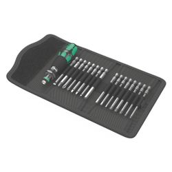 Wera Bitschraubendreher-Set Kraftform Kompakt 60 Imperial, 17-teilig, 89mm Bits, 0505... WERA-05051042001 4013288156037 (Abb. 1)