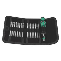 Wera Drehmomentschraubendreherset Kraftform Kompakt 60, 1,2-3,0 Nm, 17-teilig, 050592... WERA-05059293001 4013288169624 (Abb. 1)