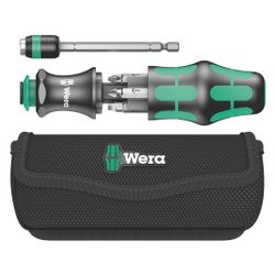 Wera Bitschraubendreher Kraftform Kompakt 20, Teleskopklinge, Rapidaptor, mit Tasche... WERA-05051021001 4013288098917 (Abb. 1)