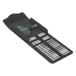 Wera Quergriff-Schraubendreher-Set Kraftform Kompakt 400, 17-teilig, 1/4", magnetisch... WERA-05057470001 4013288214546 (Abb. 1)