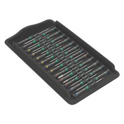 Wera Elektronikschraubendrehersatz Kraftform Micro Big Pack 1, 25-teilig, in Tasche, ... WERA-05134000001 4013288209580 (Abb. 1)