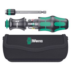 Wera Bitschraubendreher Kraftform Kompakt 20 Tool Finder 1, 1/4", 100mm, 7-teilig, 05... WERA-05051016001 4013288185327 (Abb. 1)