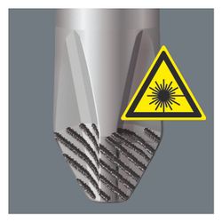 Wera Kreuzschlitz-Schraubendreher 350 PH 4, 200mm, 2-Komponenten Griff, 05008740001... WERA-05008740001 4013288003676 (Abb. 1)