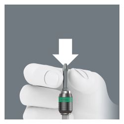 Wera Bit-Check Universal 1, 30-teilig, mit Rapidaptor-Schnellwechselfutter, Torsionsz... WERA-05056440001 4013288115096 (Abb. 1)