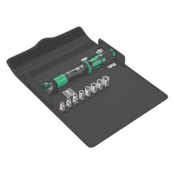 Wera Drehmomentschlüssel-Set Safe-Torque A 1, 1/4" Vierkant, 2-12 Nm, 10-teilig... WERA-05075830001 4013288223005 (Abb. 1)