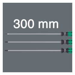 Wera Schraubendrehersatz Kraftform Plus 335/350/355/3, 300mm, 3-teilig, 05347735002... WERA-05347735002 4013288120991 (Abb. 1)