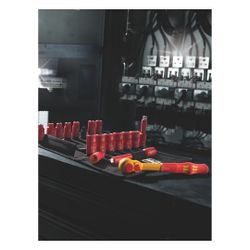 Wera Knarrensatz 8100 SB VDE 1, 3/8", 17-teilig, isoliert, Tasche, 05004970001... WERA-05004970001 4013288190970 (Abb. 1)