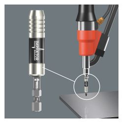 Wera Impaktor Halter 897/4 IMP, magnetisch, 1/4"-Sechskant x 75mm, Edelstahl, 0505767... WERA-05057675001 4013288157805 (Abb. 1)