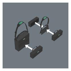 Wera Werkzeug-Box 2go 3, 130x325x80mm, 05004352001... WERA-05004352001 4013288187369 (Abb. 1)