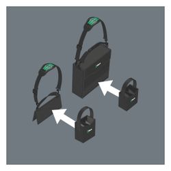 Wera Werkzeugköcher 2go 4, 165x165x105mm, 05004353001... WERA-05004353001 4013288187857 (Abb. 1)