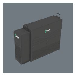 Wera Werkzeug-Hochbox 2go 7, 295x100x100mm, Polyester, 05004356001... WERA-05004356001 4013288204370 (Abb. 1)