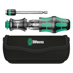 Wera Bitschraubendreher Kraftform Kompakt 20, Teleskopklinge, Rapidaptor, mit Tasche... WERA-05051021001 4013288098917 (Abb. 1)