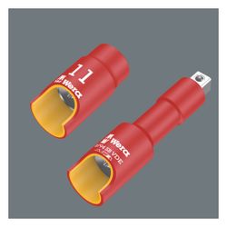 Wera Knarrensatz 8100 SB VDE 1, 3/8", 17-teilig, isoliert, Tasche, 05004970001... WERA-05004970001 4013288190970 (Abb. 1)