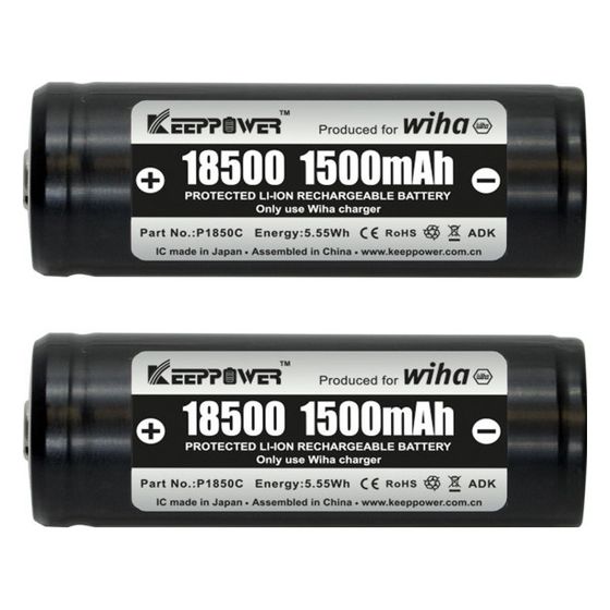 Wiha Akku 18500 Li-Ion, 1500 mAh, 3,7 V, 599001