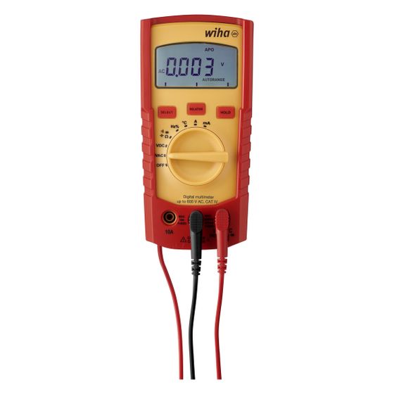 Wiha Digital-Multimeter SB25541, 600V AC, CAT IV, 150x80x45mm