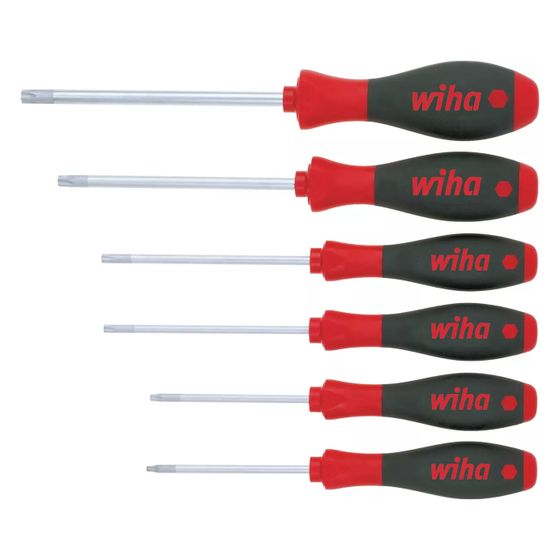 Wiha Innensechsrund-Schraubendreher-Satz SoftFinish 362K6, T10-T40, 80-130mm, 6-tlg.