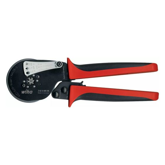 Wiha Crimpzange Z 62 0 06, 0,08-16mm2, Sechskant-Vercrimpung, 210mm
