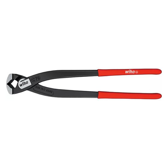 Wiha Monierzange Classic, 280mm, brüniert, Kunststoff-Griffhüllen