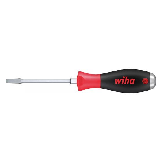 Wiha Schlitz-Schraubendreher SoftFinish 530, 100x213mm, SL 5,5x1,0mm, mit Schlagkappe