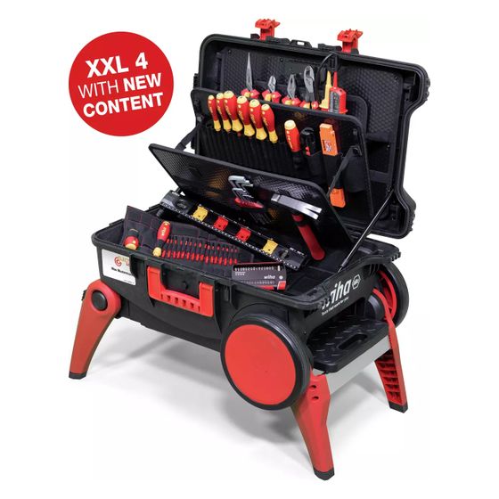 Wiha Werkzeugkoffer XXL 4 electric, 80tlg, 68x49,7x33,6cm, 930070104
