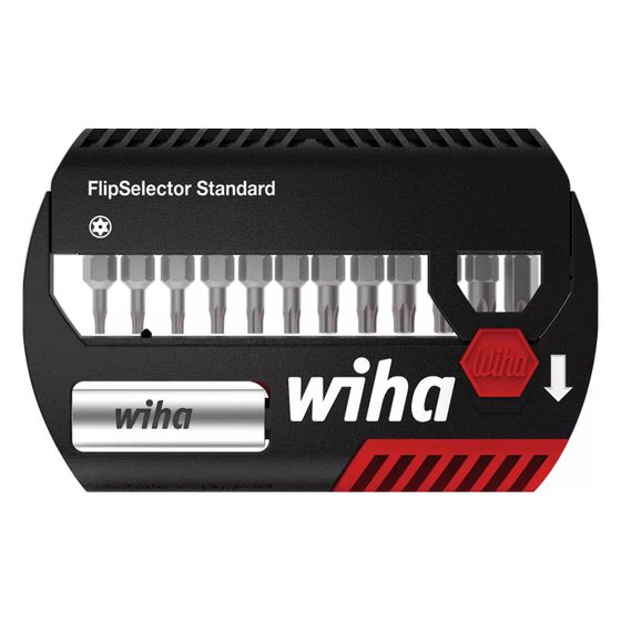Wiha Bit-Set FlipSelector Standard, 25mm, 1/4