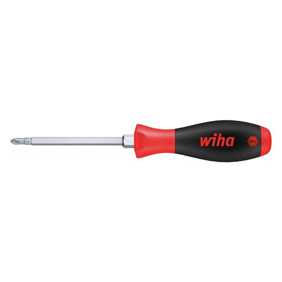 Wiha Phillips-Schraubendreher SoftFinish 312 PH1, 80x186mm, Chrom-Vanadium-Molybdän-Stahl