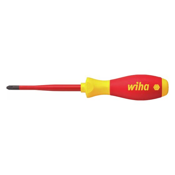 Wiha VDE-PlusMinus-Schraubendreher SoftFinish electric slimFix 3281, 80mm, Kunststoff