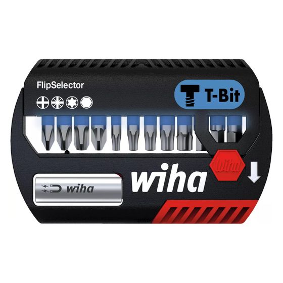 Wiha T-Bit-Set FlipSelector, 25mm, 1/4